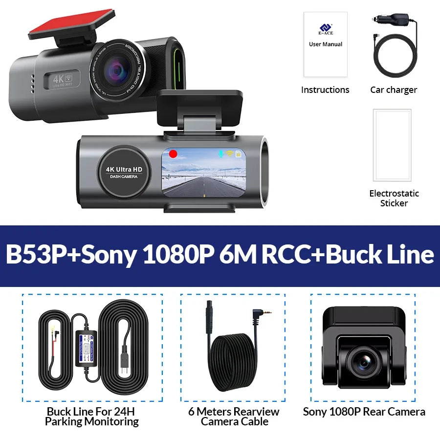 4K UHD Dash Cam