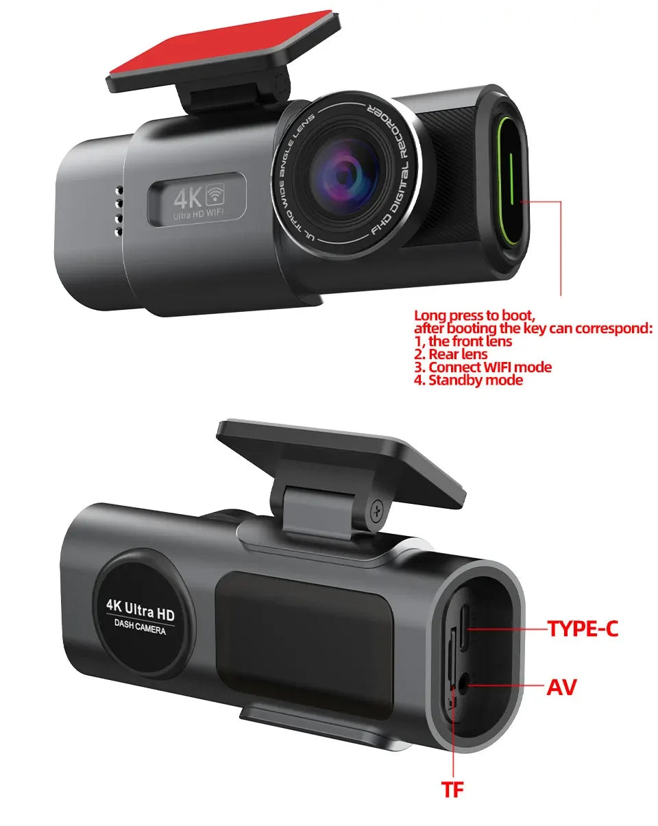 4K UHD Dash Cam