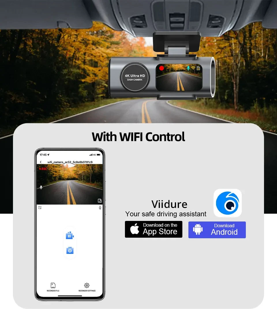 4K UHD Dash Cam