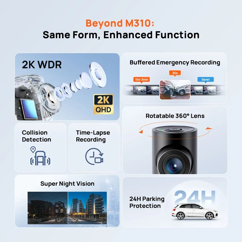 70mai M310 Plus Dash Cam