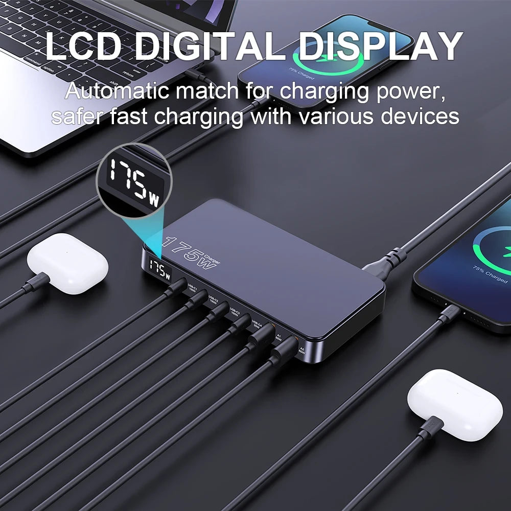 175W GaN Desktop Charger