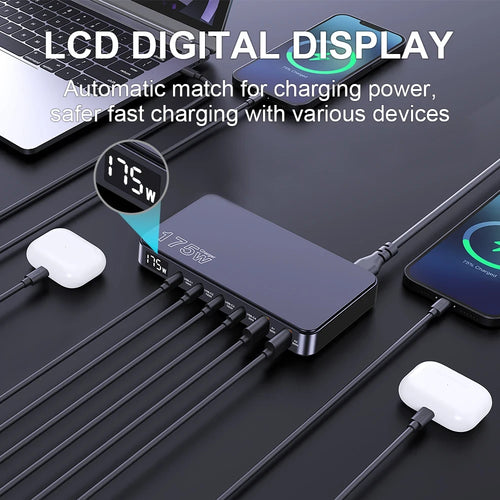 175W GaN Desktop Charger