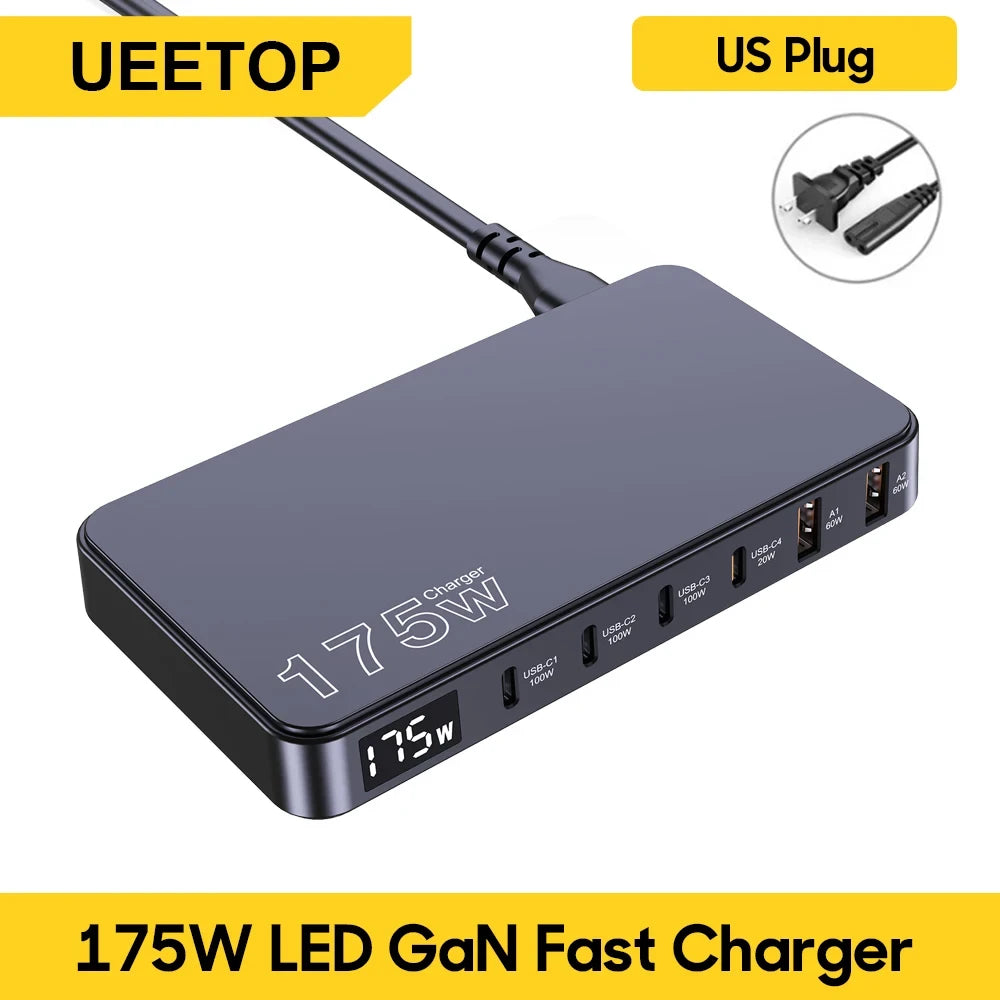 175W GaN Desktop Charger
