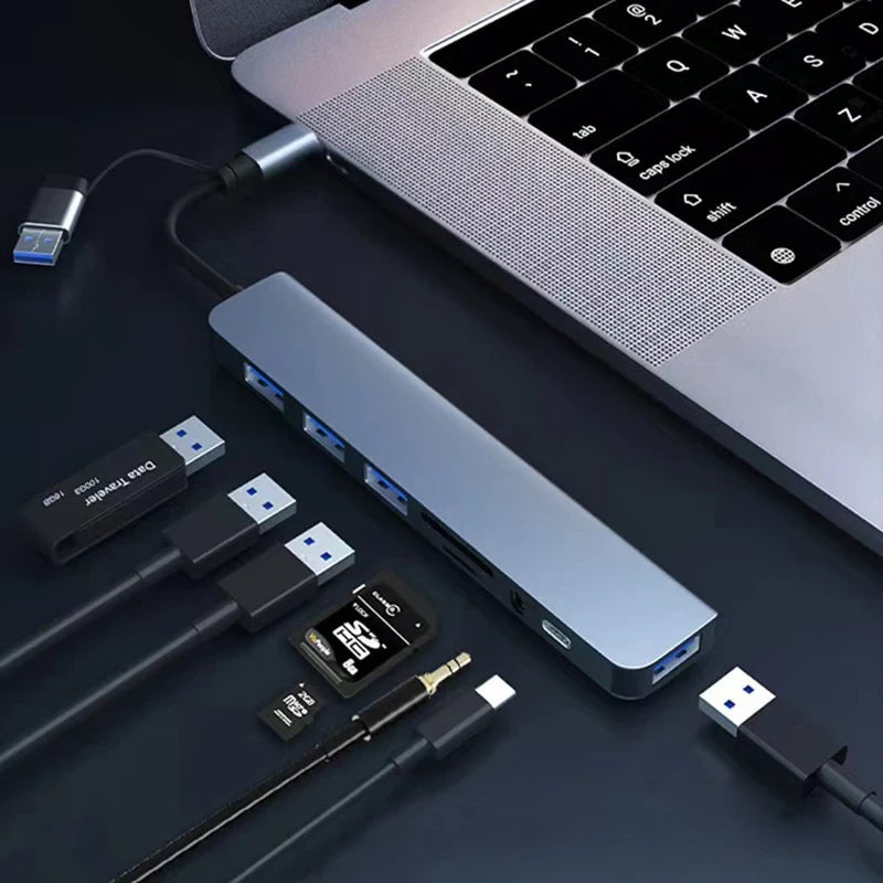 USB C Hub Audio Adapter