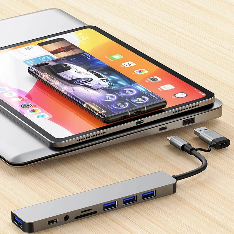 USB C Hub Audio Adapter