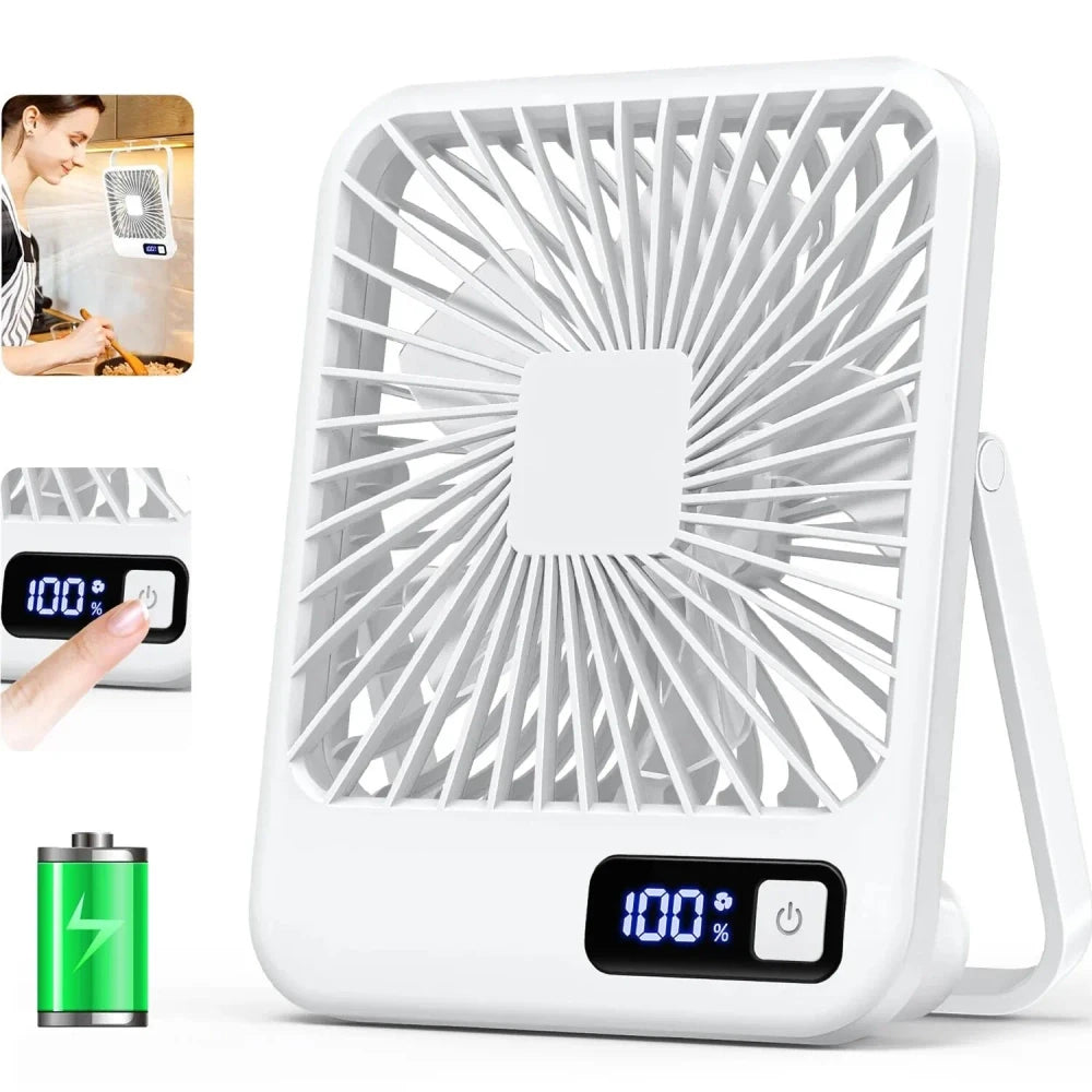 USB Rechargeable Desk Fan