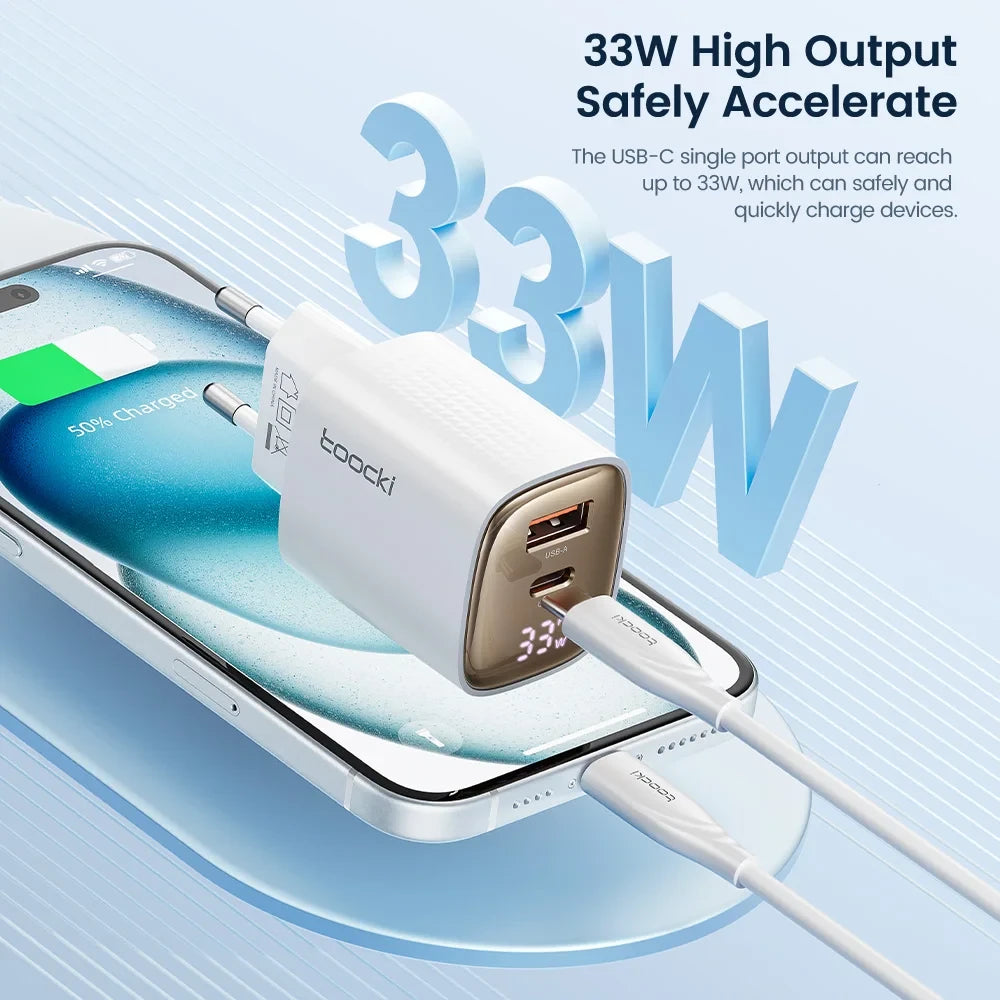 Toocki 33W GaN Charger