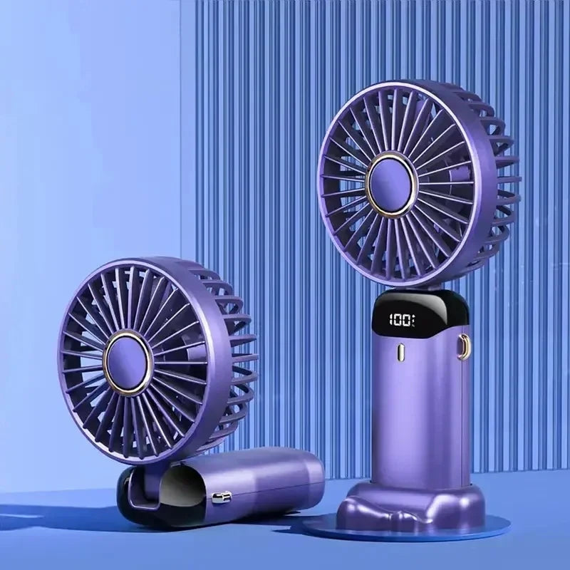 Portable LED Digital Fan