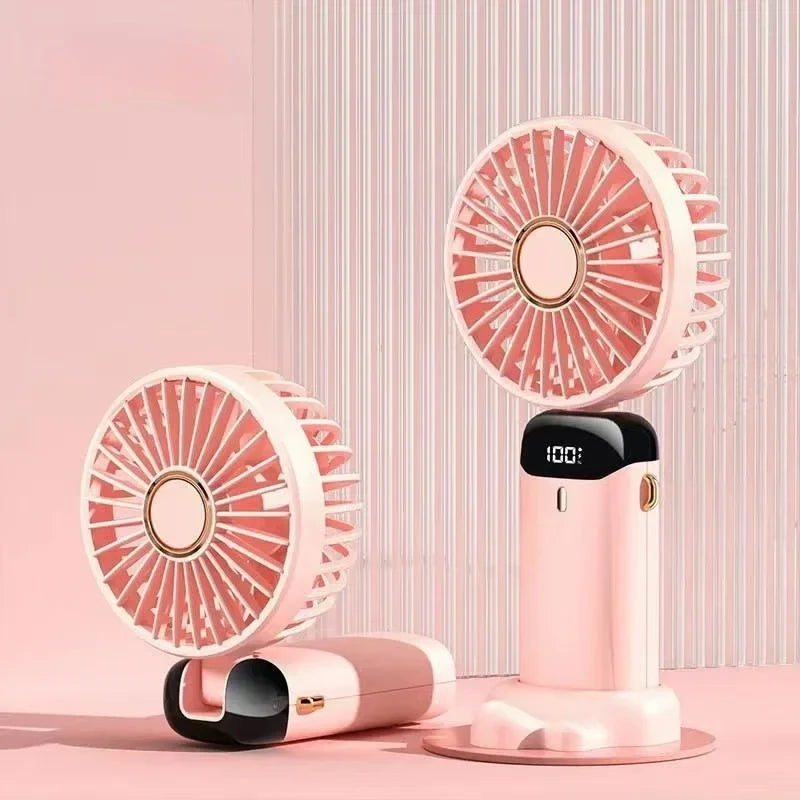 Portable LED Digital Fan